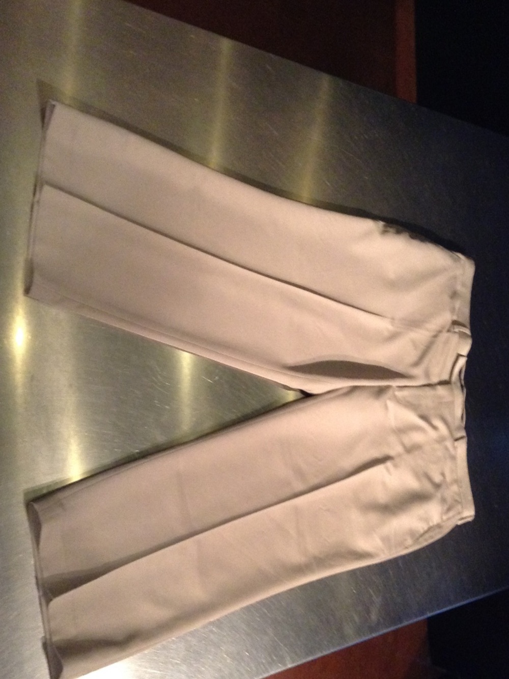 NWT Claiborne Men"s Size 38x29 Gray Microfiber Pants Straight Fit Flat Front